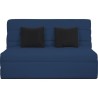 DUNLOPILLO Banquette BZ 2 places - Bleu - ReVEUR
