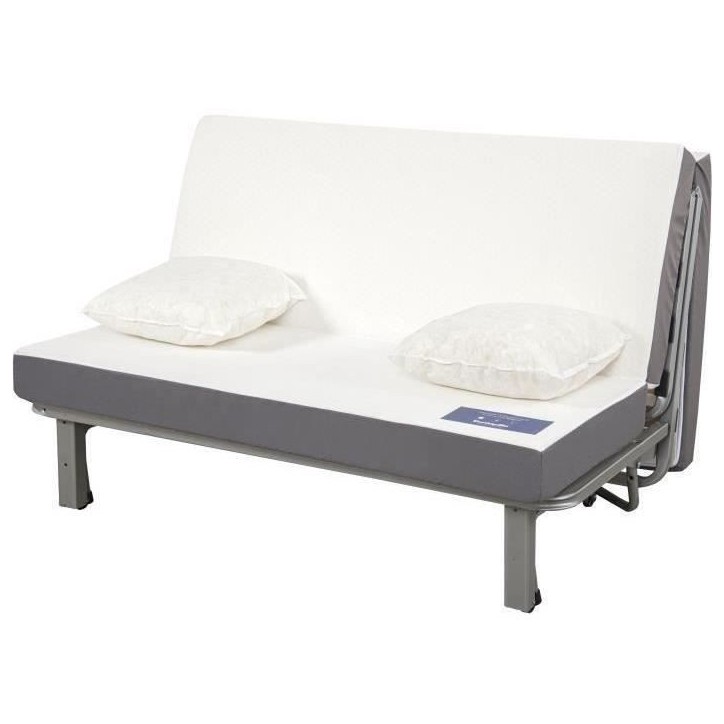 DUNLOPILLO Banquette BZ 2 places - Noir - ReVEUR