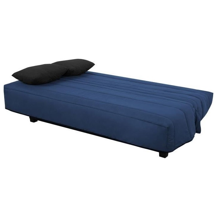 DUNLOPILLO Banquette clic clac 2 places - Marine - ReVEUR DUNLOPILLO Banquette clic clac 2 places - Marine - ReVEUR