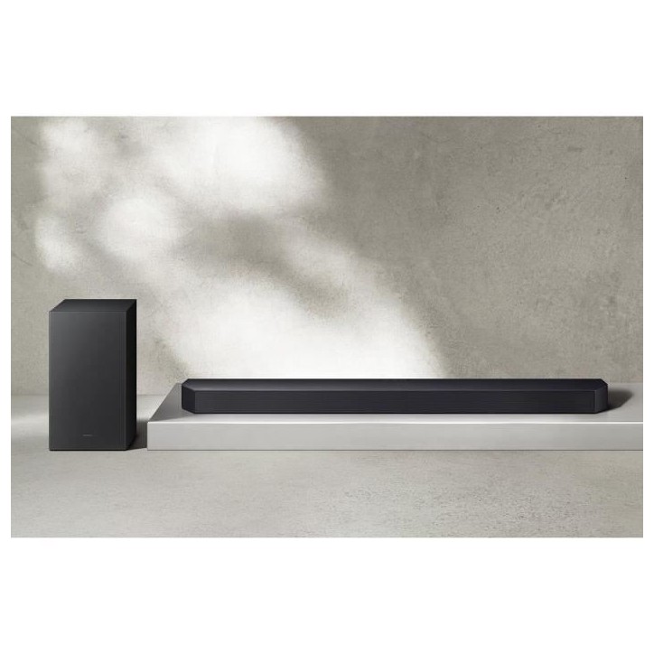Barre de son - SAMSUNG - HW-Q610F/XE - Series 3.1ch - Caisson sans fil 6,5'' - Accoustic beam