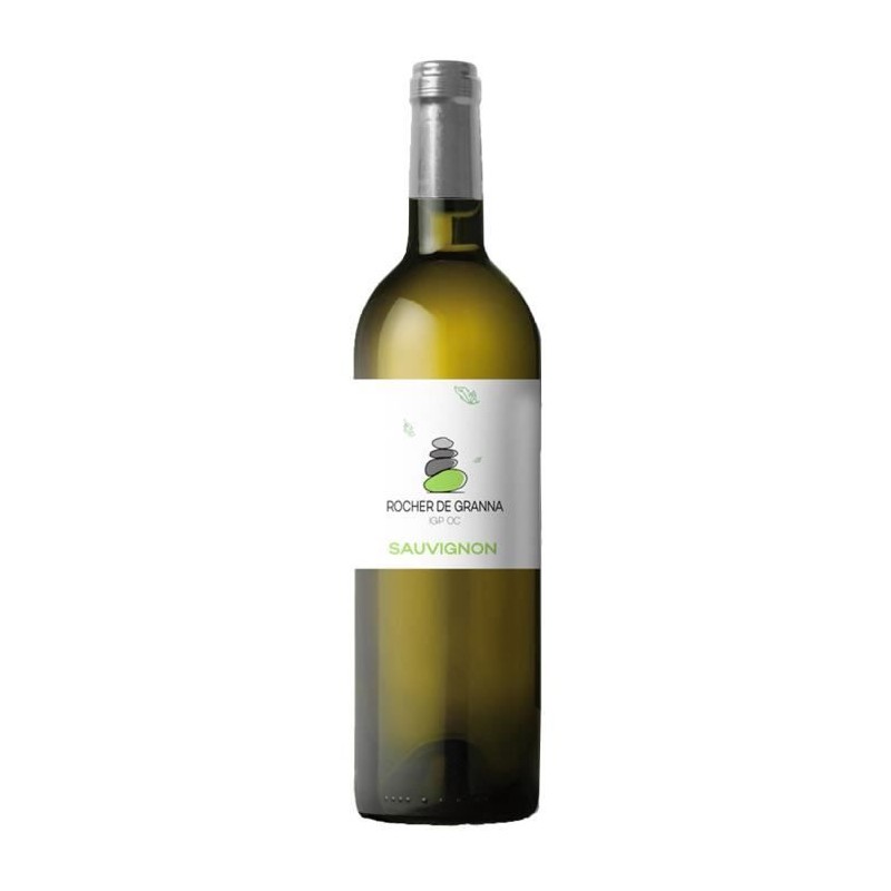 Rocher de Granna Oc Sauvignon - Vin blanc de Languedoc Rocher de Granna Oc Sauvignon - Vin blanc de Languedoc