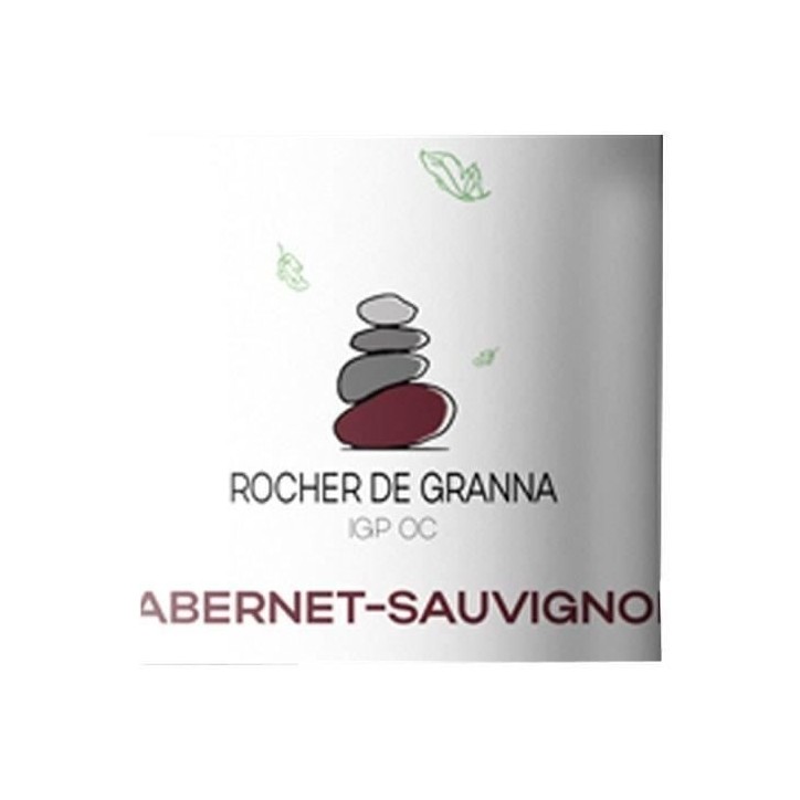 Rocher de Granna Oc Cabernet Sauvignon - Vin rouge de Languedoc