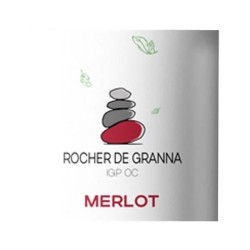 Rocher de Granna Oc Merlot - Vin rouge de Languedoc
