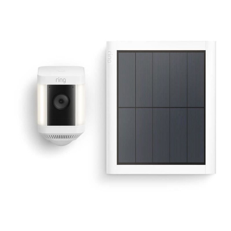 Caméra de Surveillance - RING - Spotlight Plus Plug-in - Blanc - UE Caméra de Surveillance - RING - Spotlight Plus Plug-in - Blanc - UE