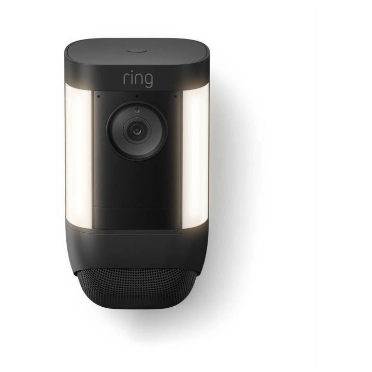 Caméra de surveillance - RING - Spotlight Cam Pro Batterie - Noir - Vision nocturne Caméra de surveillance - RING - Spotlight Cam Pro Batterie - Noir - Vision nocturne