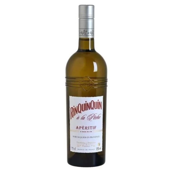 Rinquinquin a la peche - Apéritif a base de vin - 15,0% Vol. - 75 cl