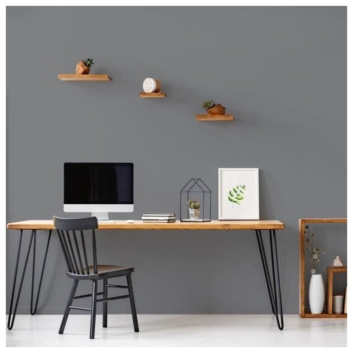 RIPOLIN Peinture Couleur Velours pour Murs, Boiseries Radiateurs - Gris ardoise RIPOLIN Peinture Couleur Velours pour Murs, Boiseries Radiateurs - Gris ardoise