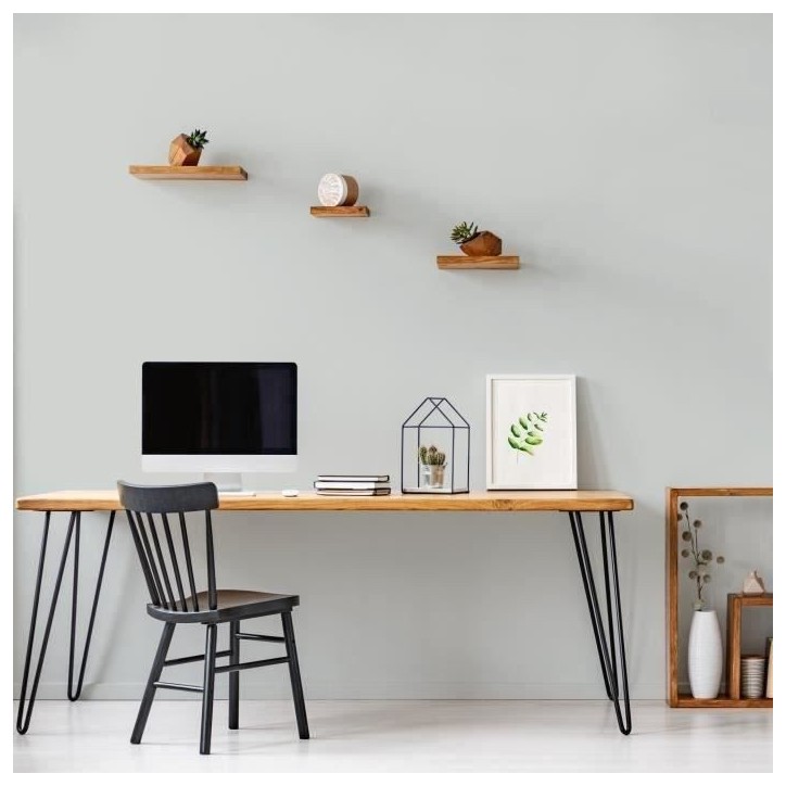 RIPOLIN Peinture Couleur Velours pour Murs, Boiseries Radiateurs - Gris lome