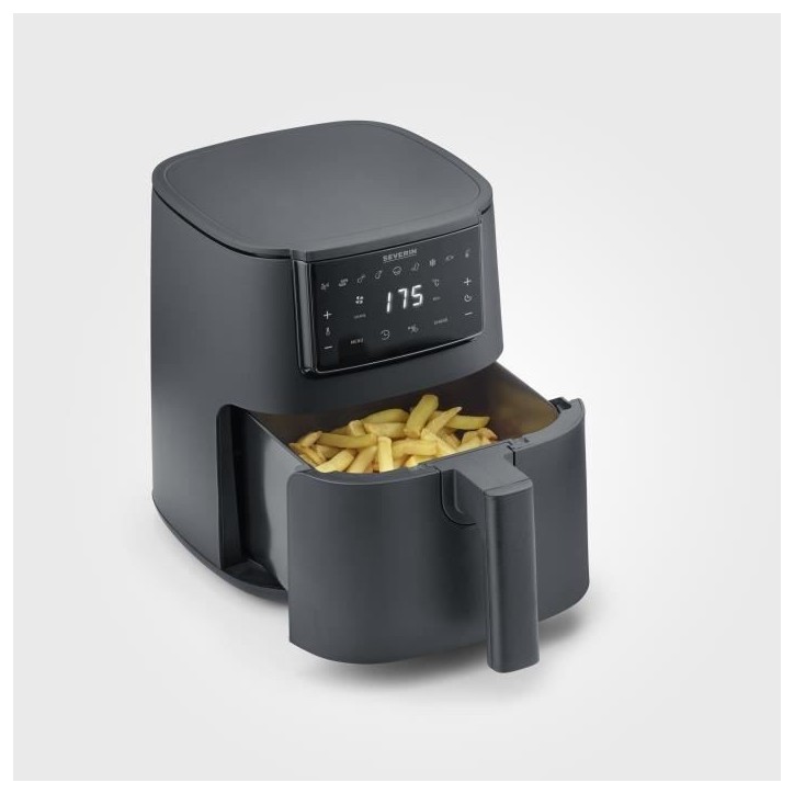 Friteuse sans huile SEVERIN - Airfryer FR2461 - Capacité 4L - 8 programmes - 1300W