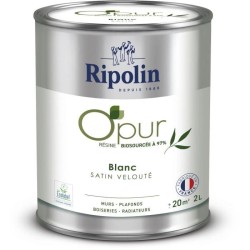 Peinture O'PUR murs, boiseries & radiateurs - RIPOLIN - 472822 - Blanc