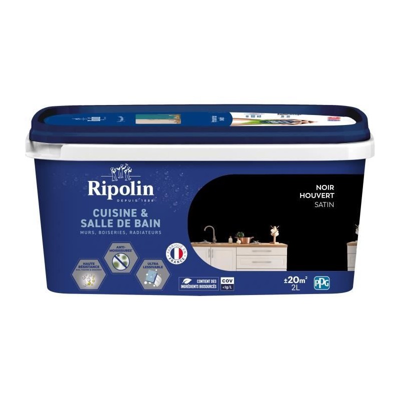 Peinture murs, boiseries, plafonds, radiateurs - RIPOLIN - Cuisine et Peinture murs, boiseries, plafonds, radiateurs - RIPOLIN - Cuisine et