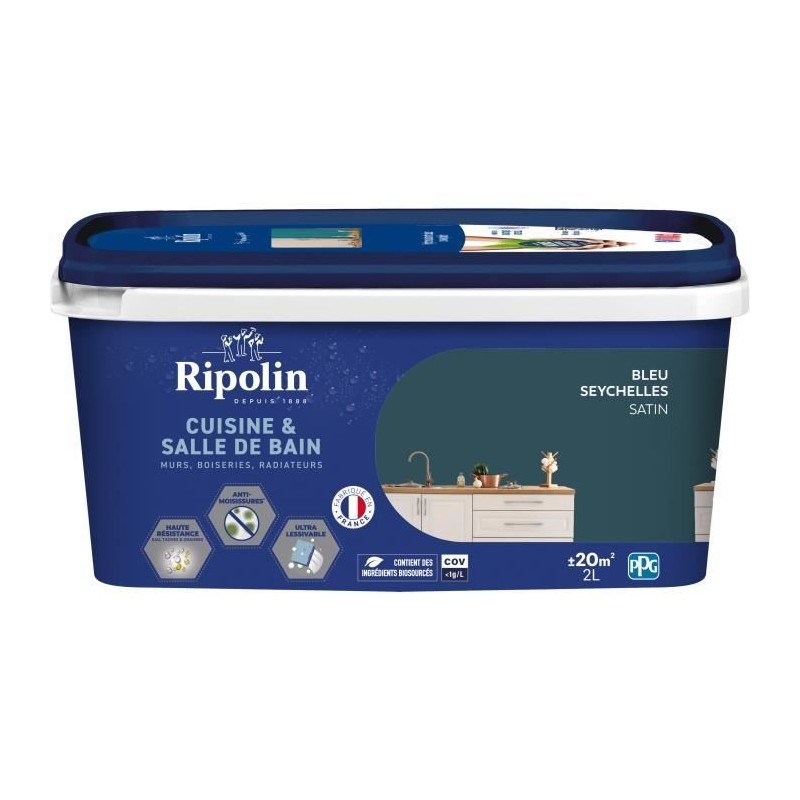 Peinture murs, boiseries, plafonds, radiateurs - RIPOLIN - Cuisine et Peinture murs, boiseries, plafonds, radiateurs - RIPOLIN - Cuisine et
