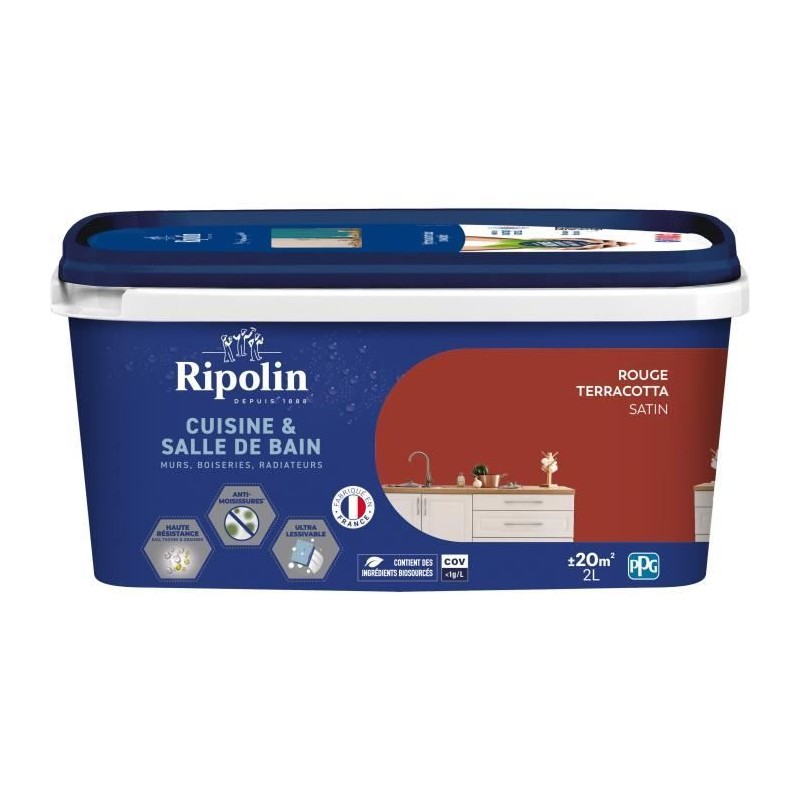Peinture murs, boiseries, plafonds, radiateurs - RIPOLIN - Cuisine et Peinture murs, boiseries, plafonds, radiateurs - RIPOLIN - Cuisine et