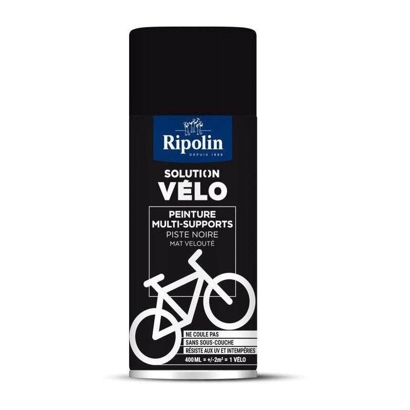 Solution vélo - RIPOLIN - 0,4 L - Piste noire mat