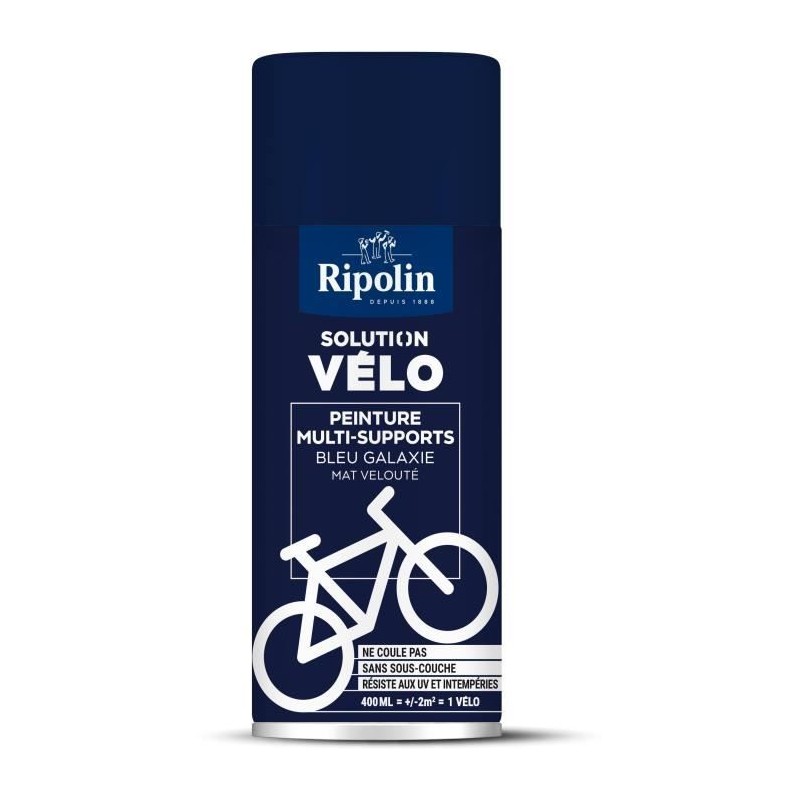 Solution vélo - RIPOLIN - 0,4 L - Bleu galaxie mat Solution vélo - RIPOLIN - 0,4 L - Bleu galaxie mat