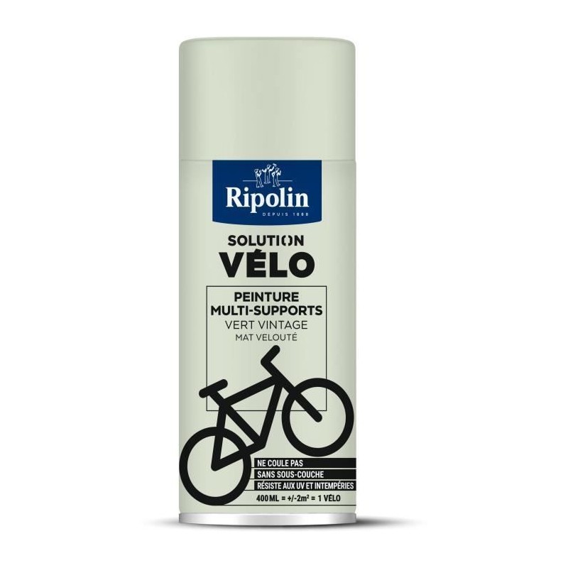 Solution vélo - RIPOLIN - 0,4 L - Vert vintage mat Solution vélo - RIPOLIN - 0,4 L - Vert vintage mat