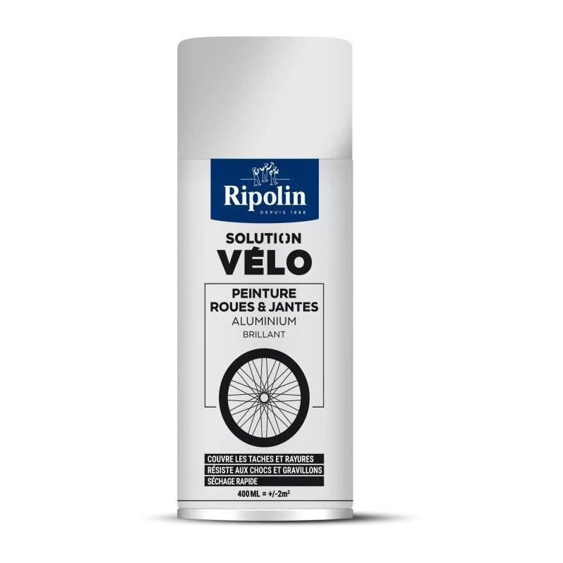 Solution vélo - RIPOLIN - 0,4 L - Alu brillant Solution vélo - RIPOLIN - 0,4 L - Alu brillant