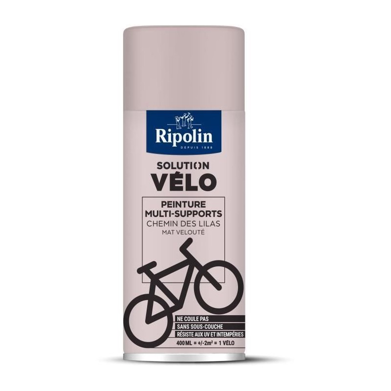 Solution vélo - RIPOLIN - 0,4 L - Chemin des lilas mat