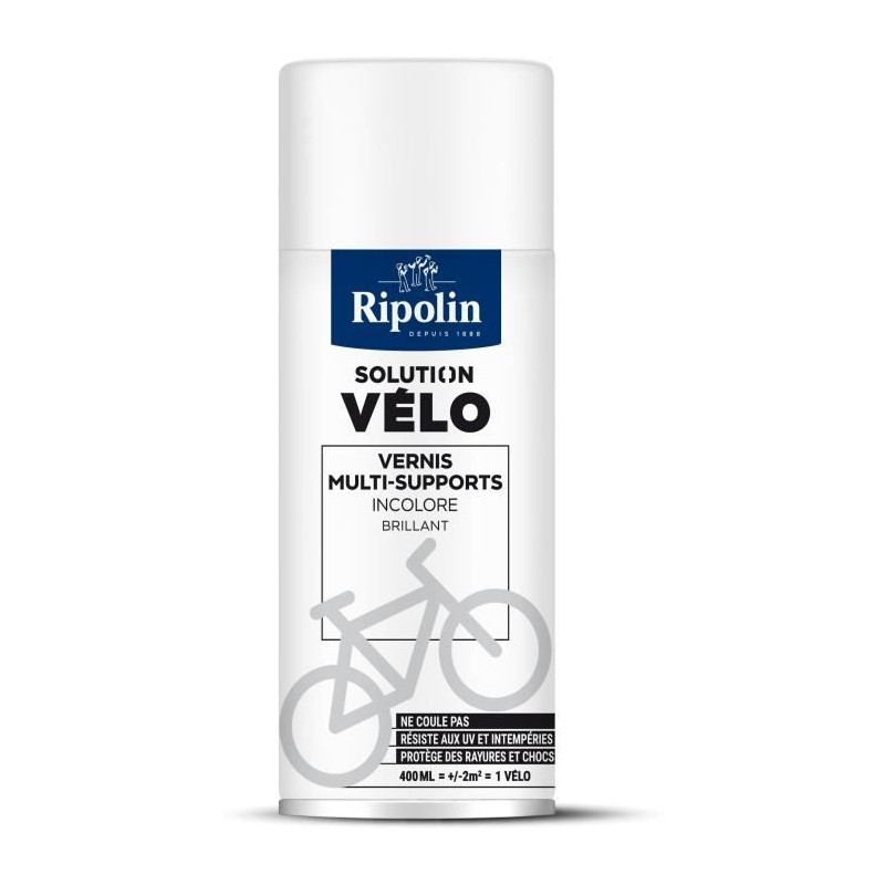Solution vélo - RIPOLIN - 0,4 L - Incolore brillant Solution vélo - RIPOLIN - 0,4 L - Incolore brillant