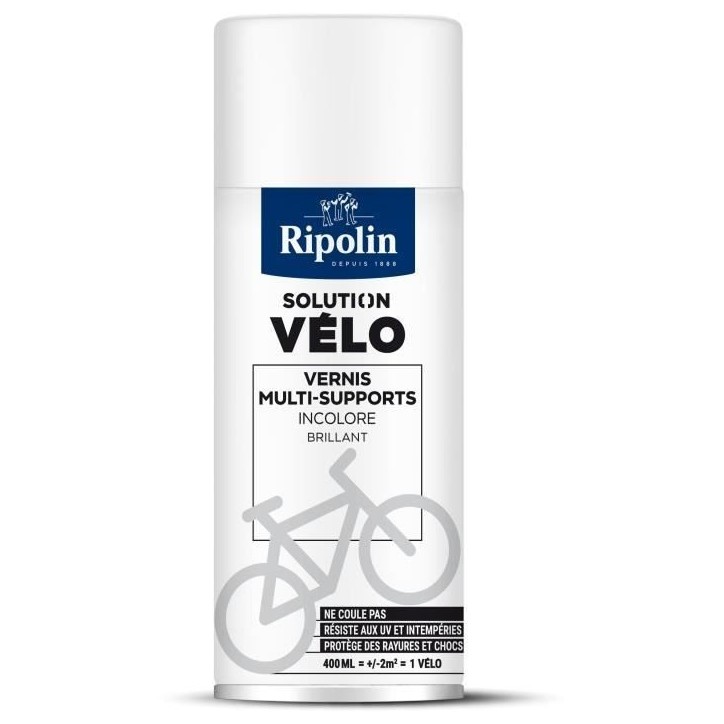 Solution vélo - RIPOLIN - 0,4 L - Incolore brillant Solution vélo - RIPOLIN - 0,4 L - Incolore brillant