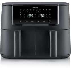 Friteuse sans huile SEVERIN - Airfryer FR2463 - Capacité 8L - Double