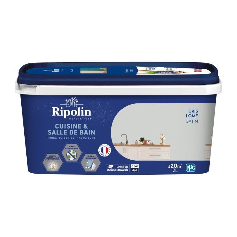 Peinture murs, boiseries, plafonds, radiateurs - RIPOLIN - Cuisine et Peinture murs, boiseries, plafonds, radiateurs - RIPOLIN - Cuisine et