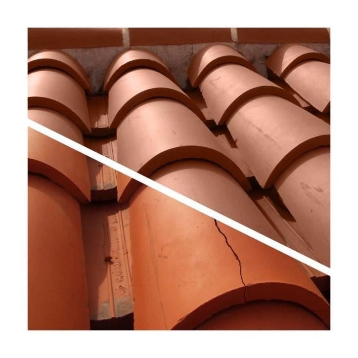 Revetement Anti-Infiltrations Toiture - RIPOLIN - Terre cuite - 4L - Bicouche - Extérieur Revetement Anti-Infiltrations Toiture - RIPOLIN - Terre cuite - 4L - Bicouche - Extérieur