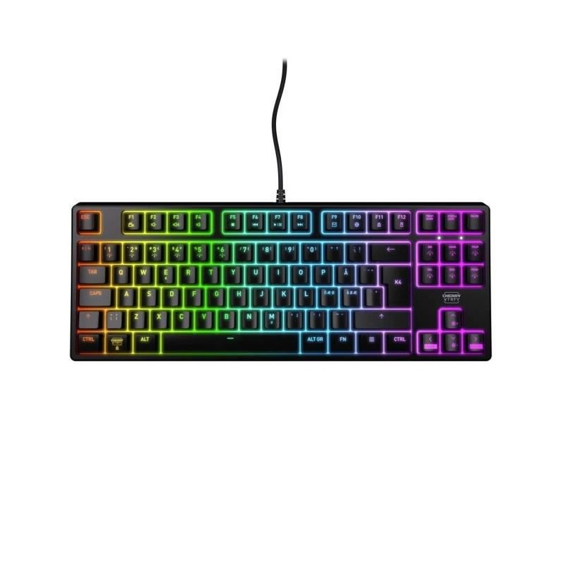 Clavier de gaming mécanique - CHERRY XTRFY K4V2 RGB TKL - Format TKL Clavier de gaming mécanique - CHERRY XTRFY K4V2 RGB TKL - Format TKL