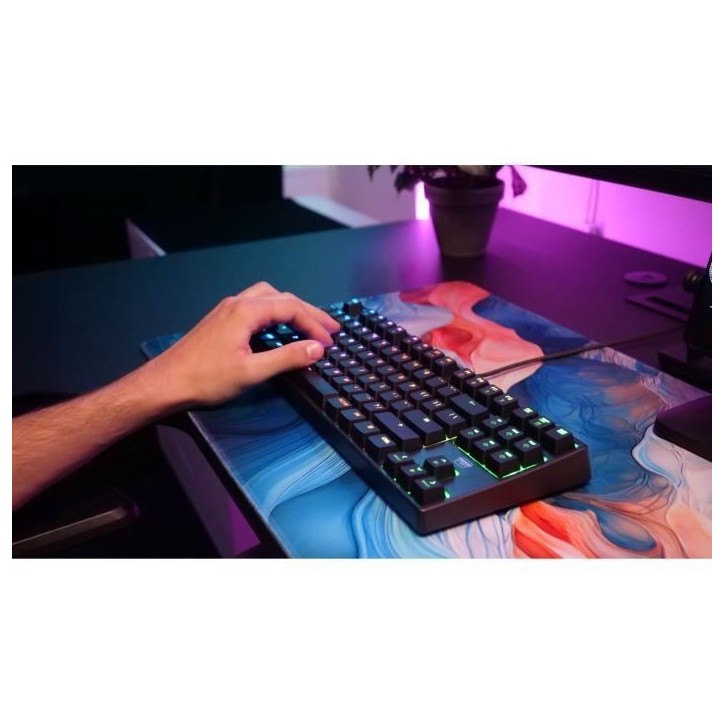 Clavier de gaming mécanique - CHERRY XTRFY K4V2 RGB TKL - Format TKL - Noir Clavier de gaming mécanique - CHERRY XTRFY K4V2 RGB TKL - Format TKL - Noir