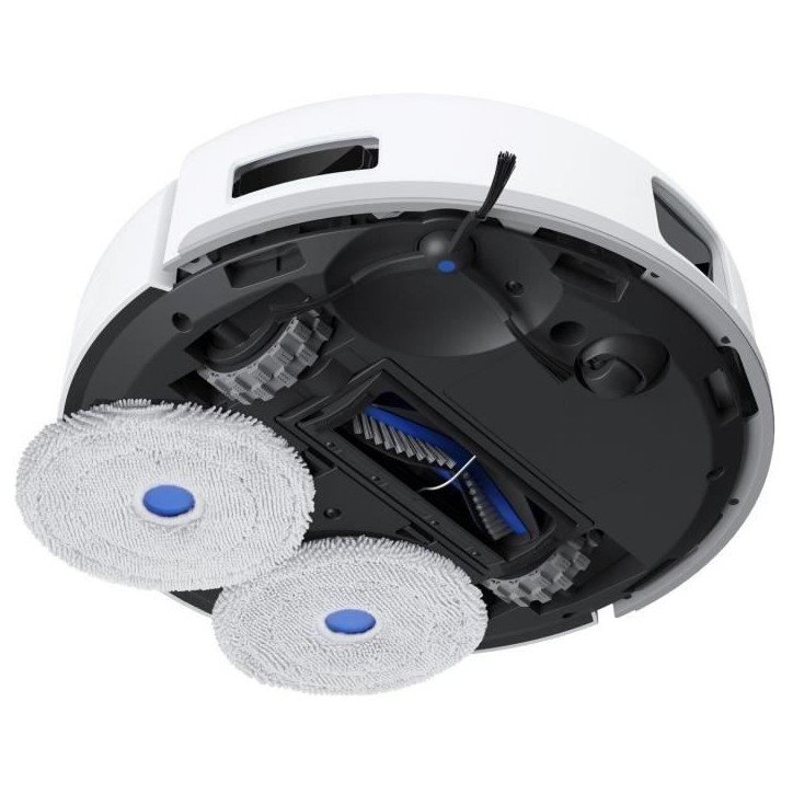 Aspirateur Robot Laveur - ECOVACS DEEBOT MINI - 9 000 Pa - ZeroTangle 2.0 - TrueMapping 2.0 - Séchage a 45 ? - Vidage Auto Aspirateur Robot Laveur - ECOVACS DEEBOT MINI - 9 000 Pa - ZeroTangle 2.0 - TrueMapping 2.0 - Séchage a 45 ? - Vidage Auto