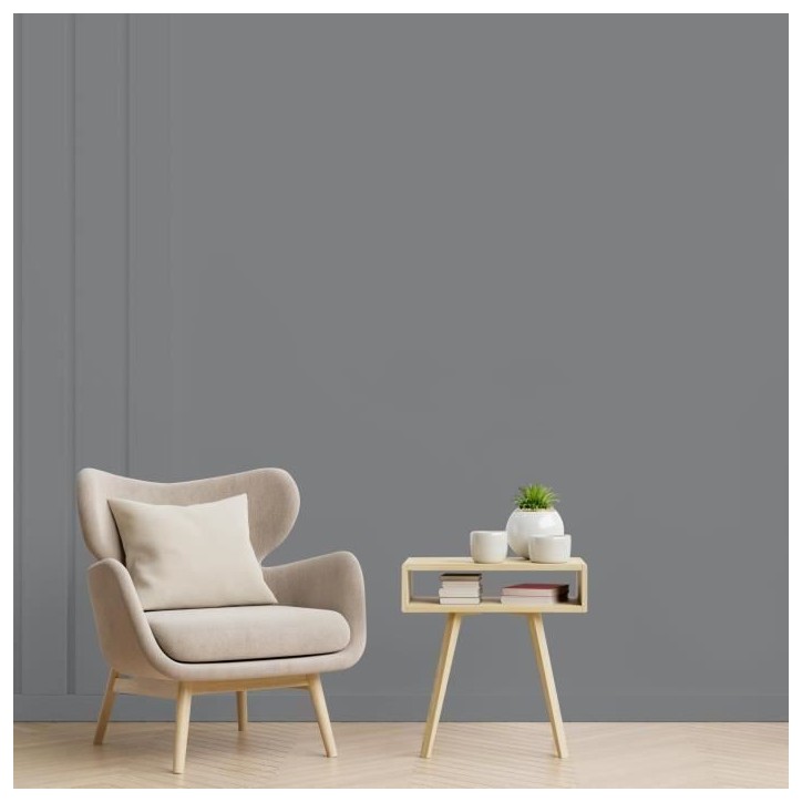 RIPOLIN Peinture Couleur Satin Ultra Couvrante pour Cuisine, Chambre, Salon, Salle, Entrée, Couloir - Gris ardoise RIPOLIN Peinture Couleur Satin Ultra Couvrante pour Cuisine, Chambre, Salon, Salle, Entrée, Couloir - Gris ardoise
