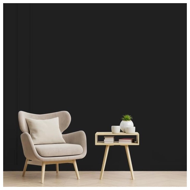 Peinture Couleur Intérieure Satin pour Cuisine Salle Salon Chambre - sur Murs Boiseries Radiateurs - 2,5L - Noir Houvert - Ripo Peinture Couleur Intérieure Satin pour Cuisine Salle Salon Chambre - sur Murs Boiseries Radiateurs - 2,5L - Noir Houvert - Ripo