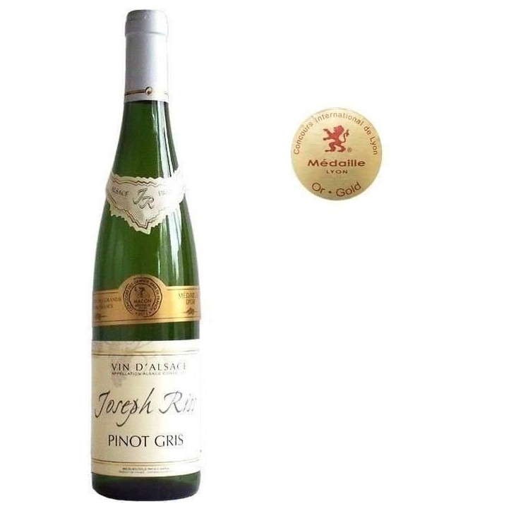Joseph Riss Pinot Gris - Vin blanc d'Alsace 2023