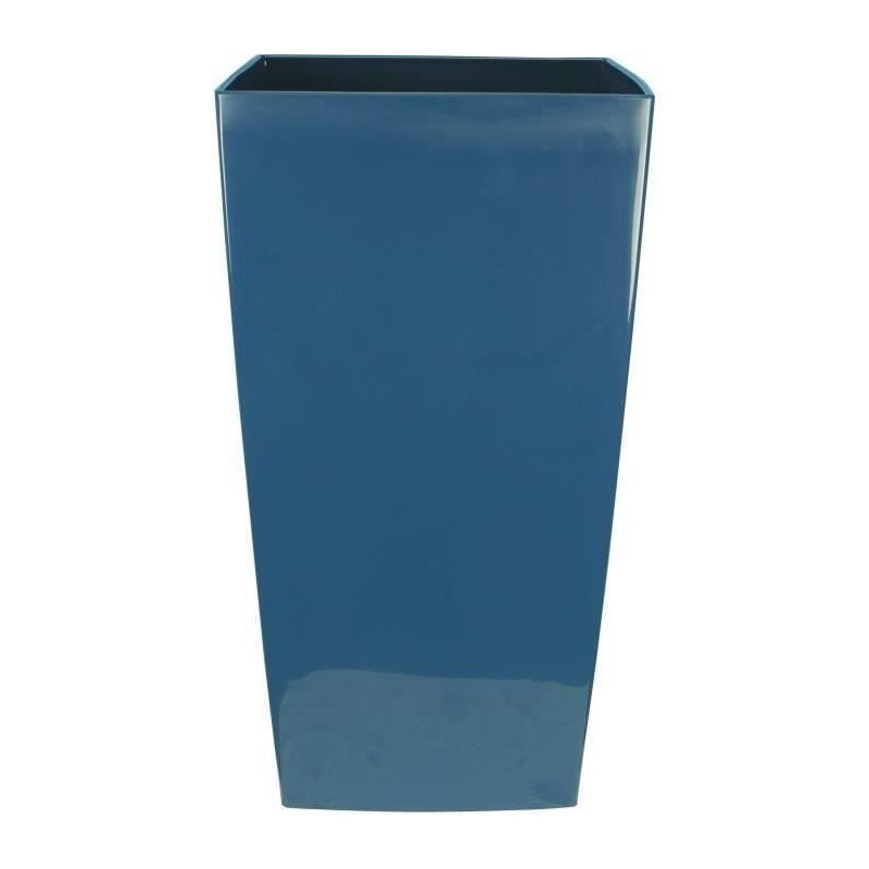 Bac a fleurs carré RIVIERA NUANCE - Plastique - L38xP38xH69 cm - Bleu Bac a fleurs carré RIVIERA NUANCE - Plastique - L38xP38xH69 cm - Bleu