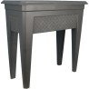 Bac a fleurs/culture/potagere IZIGARDEN - 60 cm - Gris