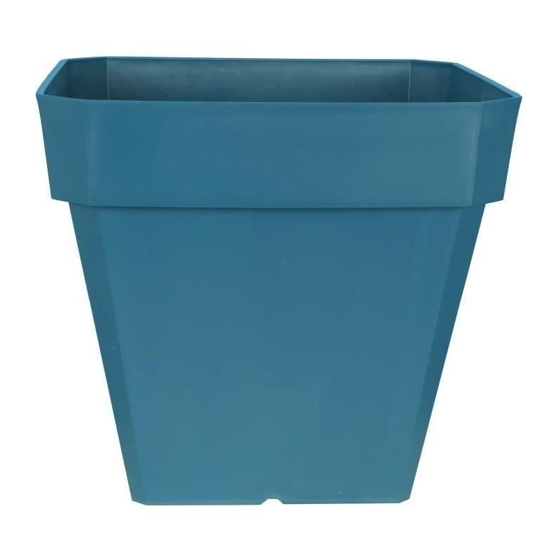 Bac a fleurs carré RIVIERA SOLEILLA - Plastique - 50x50 cm - Bleu Bac a fleurs carré RIVIERA SOLEILLA - Plastique - 50x50 cm - Bleu