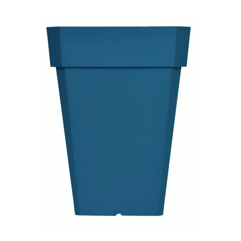 Bac a fleurs carré RIVIERA SOLEILLA - Plastique - Hauteur 53 cm - Ble Bac a fleurs carré RIVIERA SOLEILLA - Plastique - Hauteur 53 cm - Ble