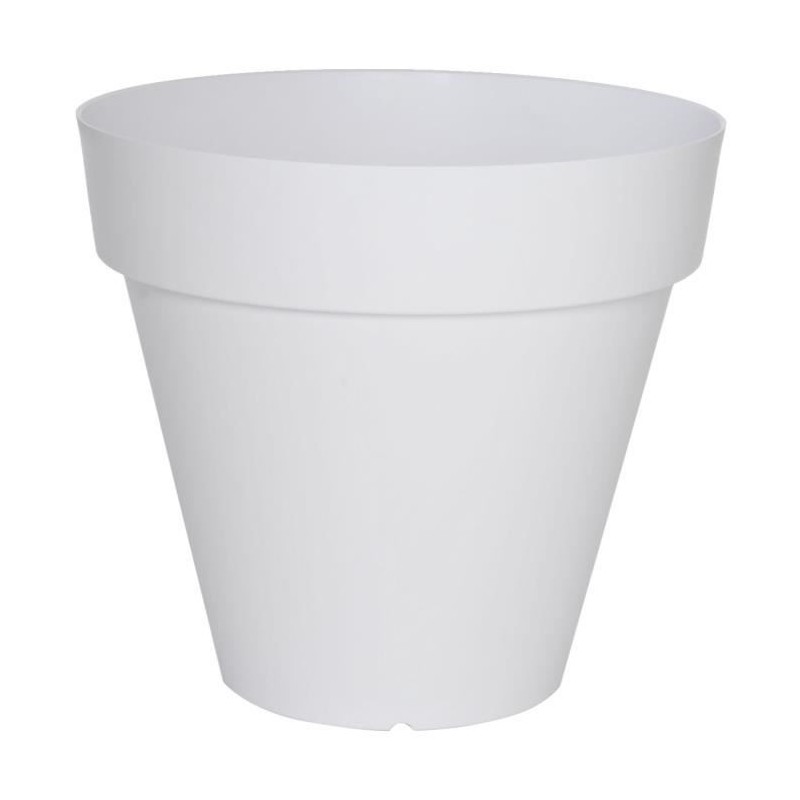 RIVIERA Pot Soleilla rond - 50 cm - Blanc RIVIERA Pot Soleilla rond - 50 cm - Blanc