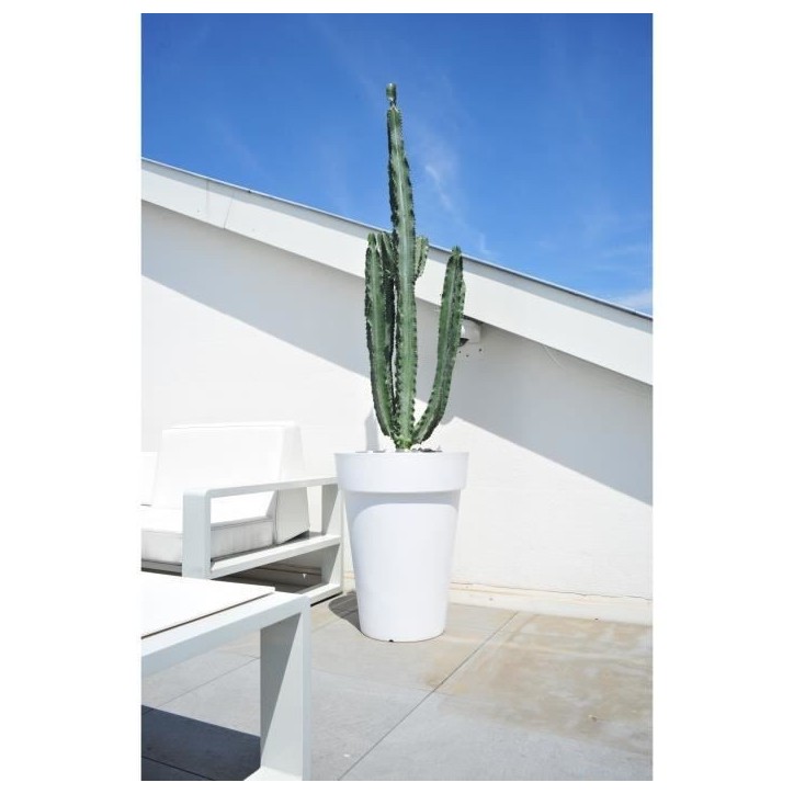 RIVIERA Pot Soleilla haut - 53 cm - Blanc RIVIERA Pot Soleilla haut - 53 cm - Blanc
