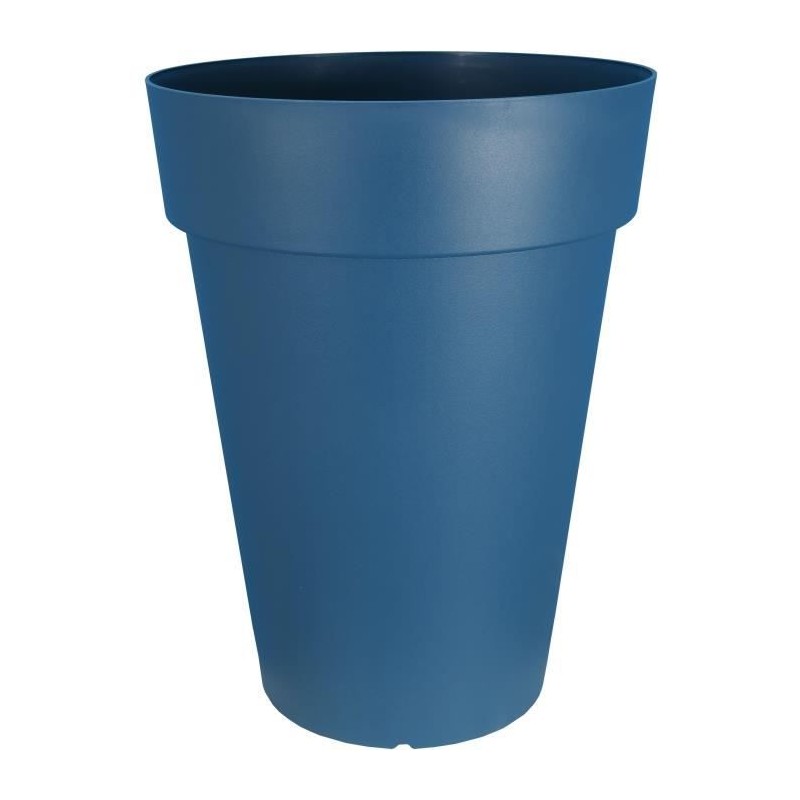 Bac a fleurs RIVIERA SOLEILLA - Plastique - Hauteur 66 cm - Bleu Bac a fleurs RIVIERA SOLEILLA - Plastique - Hauteur 66 cm - Bleu