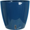 Bac a fleurs rond RIVIERA EVA NEW - Plastique - Diametre 31 cm - Bleu