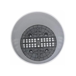 Bac a fleurs rond RIVIERA EVA NEW - Plastique - Diametre 36 cm - Bleu