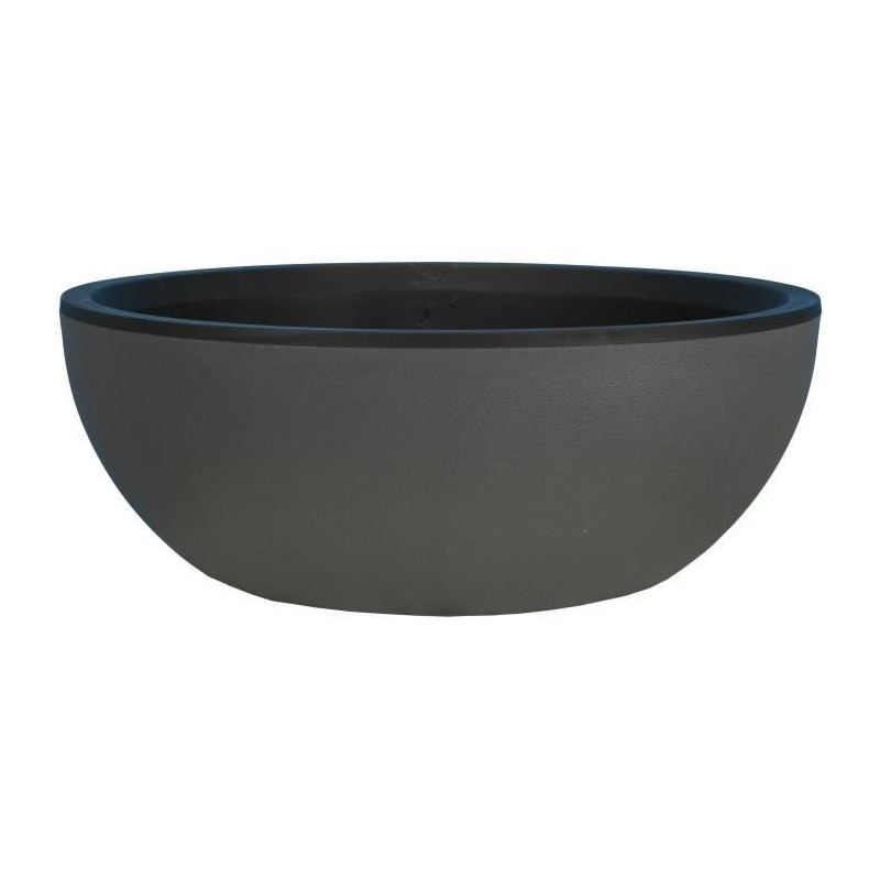 RIVIERA - Coupe pot de fleurs - granit D40 - gris RIVIERA - Coupe pot de fleurs - granit D40 - gris