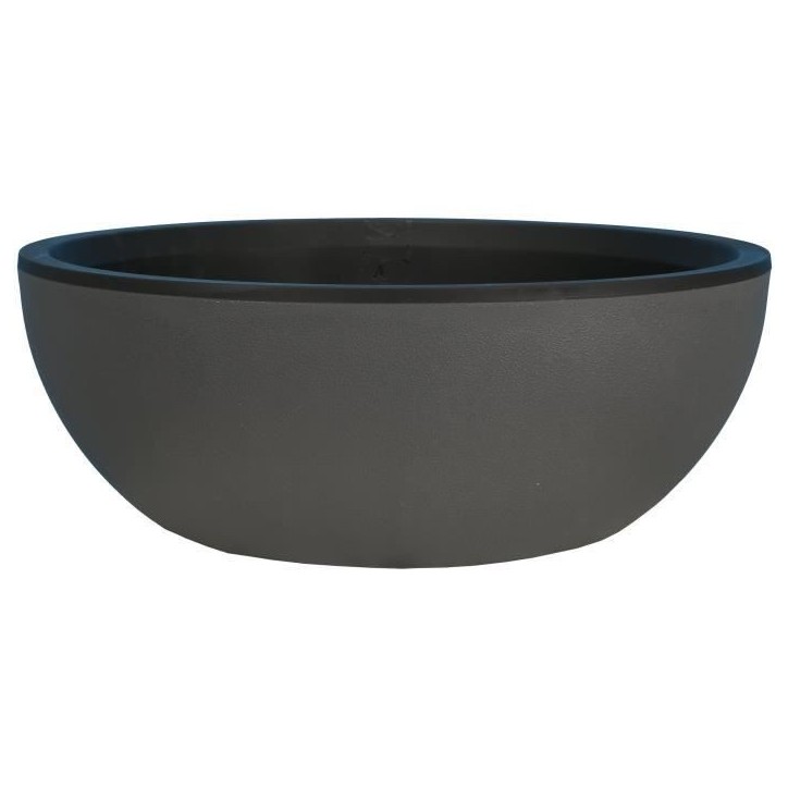 RIVIERA - Coupe pot de fleurs - granit D40 - gris RIVIERA - Coupe pot de fleurs - granit D40 - gris