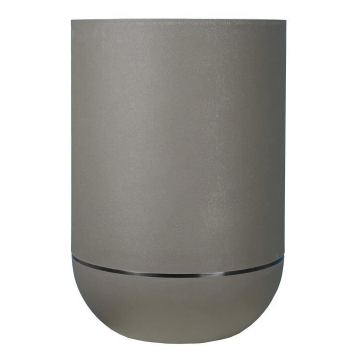 RIVIERA - pot de fleurs Tulipe - granit D40 - gris