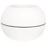 Bac a fleurs rond RIVIERA GRANIT BOULE - Plastique - Diametre 50 cm -