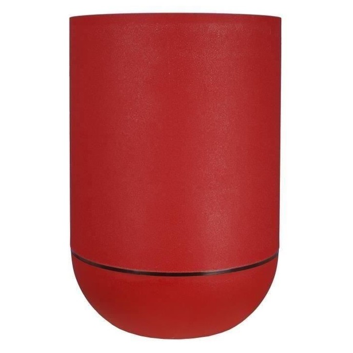 Bac a fleurs - RISS - RIVIERA GRANIT TULIPE - Plastique - Diametre 50 cm - Rouge