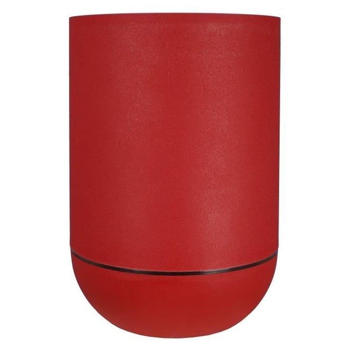 Bac a fleurs - RISS - RIVIERA GRANIT TULIPE - Plastique - Diametre 50 cm - Rouge