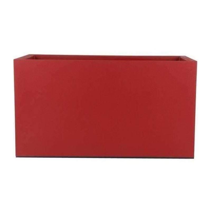 Bac a fleurs GRANIT - 60x30 cm - Rouge Bac a fleurs GRANIT - 60x30 cm - Rouge