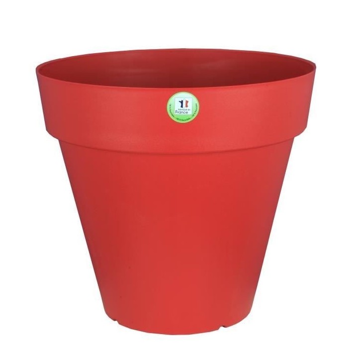 RIVIERA Pot de fleurs Soleilla -Rond - Ø 39,2 x 35,8 cm - Rouge RIVIERA Pot de fleurs Soleilla -Rond - Ø 39,2 x 35,8 cm - Rouge